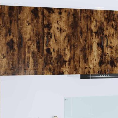 Keukenkast aan de muur met plank Gerookt eiken 50 x 31 x 80 cm