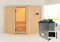 Karibu | Bodo Sauna | Kachel 9 kW Externe Bediening - thumbnail