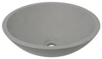 Wiesbaden Wiesbaden Valerie waskom rond 43x13 cm solid surface betonlook - thumbnail