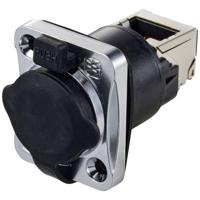 TRU COMPONENTS Inbouwbus, haaks TC-12770432 Invoerhulp voor RJ45 1 stuk(s) - thumbnail