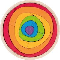 Goki houten puzzel oculus, 11st. - thumbnail