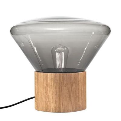 Brokis Muffin Large Vloerlamp - Eiken - Rookgrijs