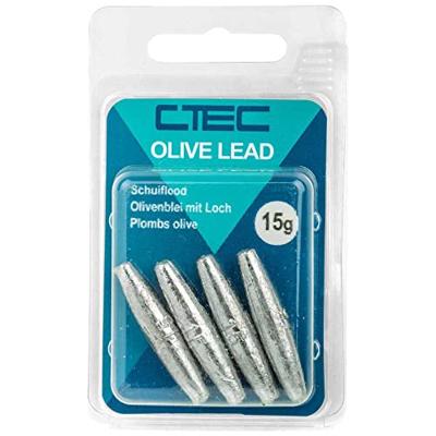 Spro C-Tec Olive Long Sinkers 4 gr 5st.