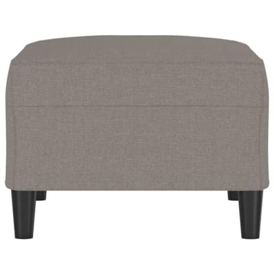 Voetenbank 70x55x41 cm stof taupe