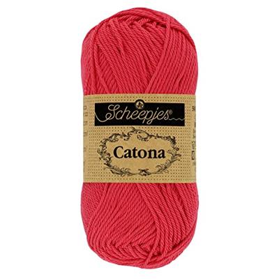 Scheepjes Catona - 10g - 516 Candy Apple - Haakgaren / Breigaren