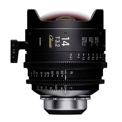 Sigma 14mm T3.2 FF Classic F/AP2 (Metric) PL Metric, i/Technology