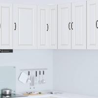 Keukenkast met plank Wit 57 x 57 x 80 cm Bewerkt hout - thumbnail