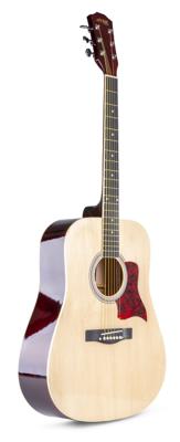 MAX SoloJam Western akoestische gitaar starterset - Naturel (hout) MAX SoloJam Western akoestische gitaar starterset - Naturel (hout)