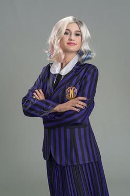 Wednesday © School Uniform Dames Zwart/Violet
