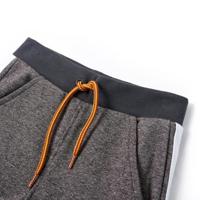 Kinderjoggingbroek 116 gemleerd donkergrijs - thumbnail