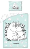 Moomin Peuterdekbedovertrek hugs 100 x 135 cm - Katoen - thumbnail