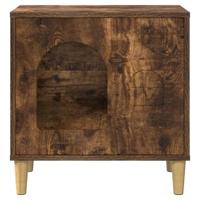 Kattenhuis Gerookt eiken 51 x 30 x 52 cm Bewerkt hout - thumbnail