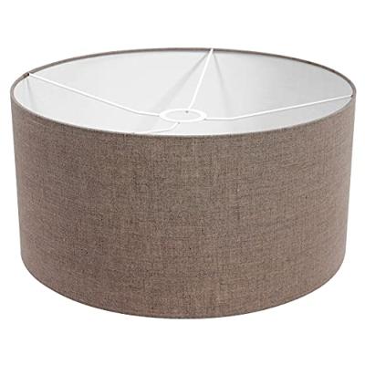 Steinhauer Vloer LeeslampPrestige Chic zwart met 40cm taupe lampenkap - 8113ZW