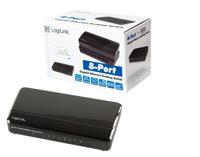 LogiLink NS0106 netwerk-switch Unmanaged L2 Gigabit Ethernet (10/100/1000) Zwart - thumbnail