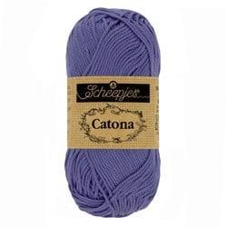 Scheepjes Catona 25g - 508 Deep Amethyst - Haakgaren / Breigaren
