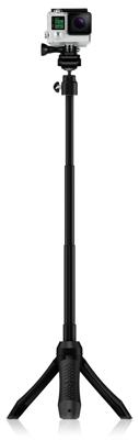 IK Multimedia iKlip Grip Pro Selfiestick 9.1 cm 1/4 inch Zwart Bluetooth IK Multimedia iKlip Grip Pro Selfiestick 9.1 cm 1/4 inch Zwart Bluetooth