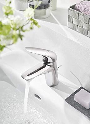 Grohe Wastafelkraan Wave New M-size met Waste Chroom
