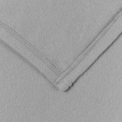 VidaXL Gooi deken grijs 200 x 150 cm fleece