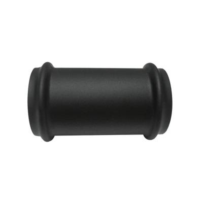 Wiesbaden Koppelstuk 32 mm tbv Vloerbuis Mat Zwart