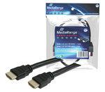 MediaRange SVGA VGA-patchkabel Zwart 1,8 m