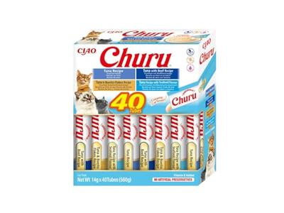 INABA Churu Variety box Tuna - Kattensnoepje - 40 x 14g