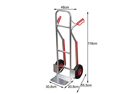 Robuuste steekwagen aluminium max. last 150 kg Velleman - Velleman Robuuste steekwagen aluminium max. last 150 kg Velleman - Velleman