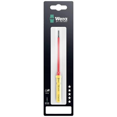 Wera Kraftform Kompakt VDE 60 i 0,5x3,0x157 mm TIE SB Elektronica Plat Verwisselbare kling 3.0 mm