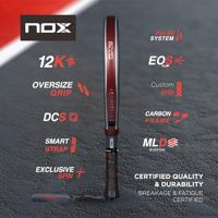 Padel Racket Nox-Xtreme AT10 Genius 12K Koolstofvezel - thumbnail