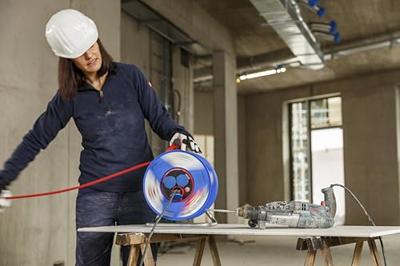 Brennenstuhl 1208930 Kabelhaspel 40.00 m Rood Randaarde stekker Brennenstuhl 1208930 Kabelhaspel 40.00 m Rood Randaarde stekker