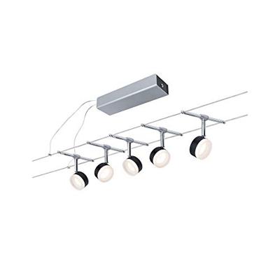 Paulmann Wire Systems 94457 Kabelsysteem compleet LED vast ingebouwd LED Zwart, Chroom Paulmann Wire Systems 94457 Kabelsysteem compleet LED vast ingebouwd LED Zwart, Chroom