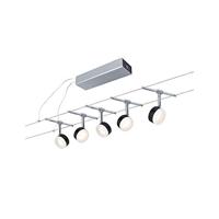 Paulmann Wire Systems 94457 Kabelsysteem compleet LED vast ingebouwd LED Zwart, Chroom - thumbnail