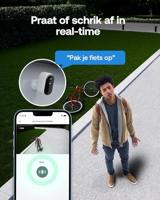 Arlo Essential 3 HD, WiFi-buitencamera, batterijduur 6 maanden, nachtzicht in kleur, licht, sirene, tweerichtingsaudio, 2 witte camera's - thumbnail