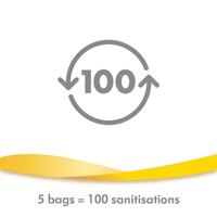 Doos van 5 desinfectiezakjes Quick Clean MEDELA voor magnetrons doorzichtig - thumbnail