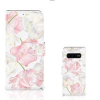 Samsung Galaxy S10 Plus Hoesje Lovely Flowers - thumbnail