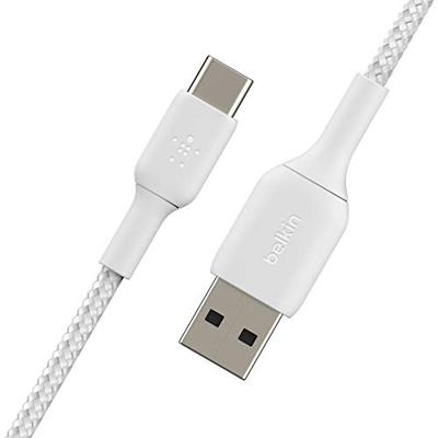 Belkin BOOSTCHARGE gevlochten USB-C naar USB-A kabel Belkin BOOSTCHARGE gevlochten USB-C naar USB-A kabel