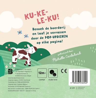 Standaard Uitgeverij Mijn eerste pop-upboekje: op de boerderij 12m+