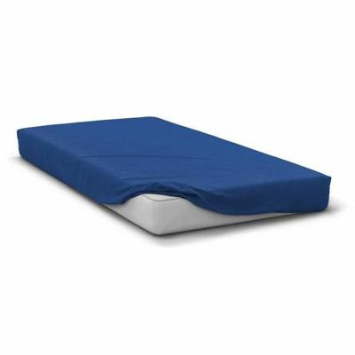 Hoeslaken - HOME LINGE PASSION - HP71771 - 160 x 200 cm + muts 30 cm - Microvezel - 82 g - Blauw