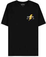 Pokémon - Pikachu Electrifying Line Art Men's Short Sleeved Loose Fit T-shirt - thumbnail