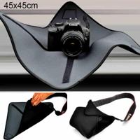Schokbestendige neopreen tas magische Wrap deken voor Canon / Nikon / Sony cameralens grootte: 45 x 45cm - thumbnail