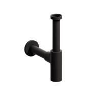 Clou InBe Designsifon Type 1 Messing Mat Zwart 5x28.5x23cm - thumbnail