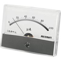 VOLTCRAFT AM-86X65/100µA AM-86X65/100µA Inbouwmeter AM-86X65/100µA/DC Draaispoel - thumbnail