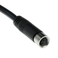 Amphenol 8-04AFFM-SL7A01 M SERIES 4 polig connector female molded FE - 1 meter - thumbnail