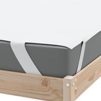 Matrasbeschermer waterdicht 80x200 cm wit - thumbnail