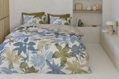 Beddinghouse Beddinghouse Dekbedovertrek Flori Blauw 140x200/220 cm