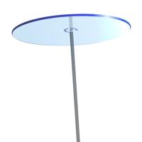 Zonnevanger 1 stuk Blauw groot 175x20 cm Cazador Del Sol - Cazador del sol - thumbnail