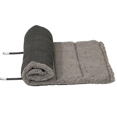 Sun Garden oskar oprolbaar hondenkleed 100x65x4 cm grijs