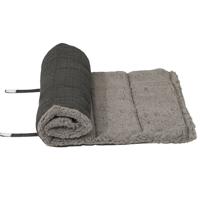 Sun Garden oskar oprolbaar hondenkleed 100x65x4 cm grijs - thumbnail