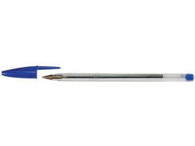 50x Bic Cristal balpen blauw medium