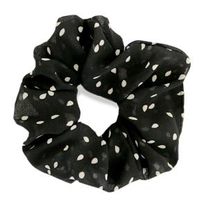 scrunchie Stippen Black