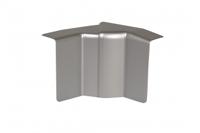 Electro Plint binnenhoek verstelbaar Aluminium 55mm - thumbnail